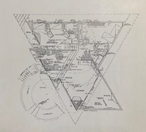 Architectural Drawing Plan for Floor 2 of Tyler-Tangen Residence.