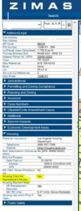 Online dropdown menu showing tables with info about Housing Counseling Agencies.